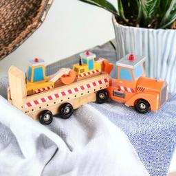 Wooden_Role_Play_Toy_Transportation_trailer,_excavator,_construction_vehicles_orange-trailer-1