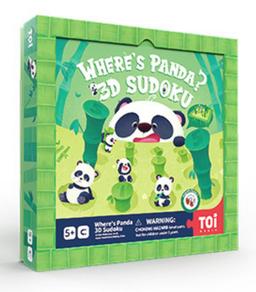 TOI_3D_Sudoko_Where's_My_Panda_Magnetic_Board_Game._STEM_Toy_TOI-panda-puzzle.-2