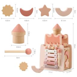 Montessori_Inspired_Wooden_Toy_Castle_Multi_functional_pink-castle-wooden-toy-specs