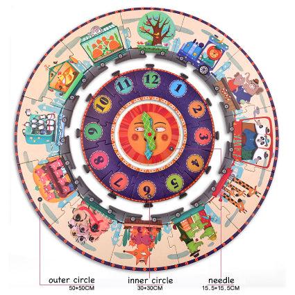 Children_Jigsaw_Puzzle_-_My_Time_Travel_,_Early_Learning_Education_mideer-clock-puzzle-7
