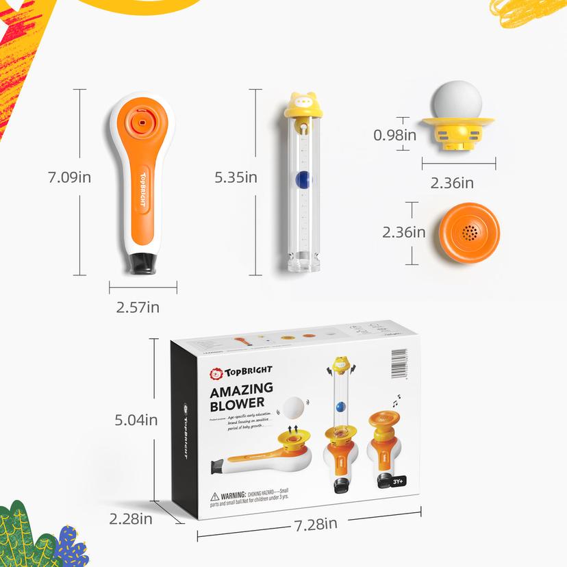 Topbright 神奇吹球機 3合1 幼兒感官玩具