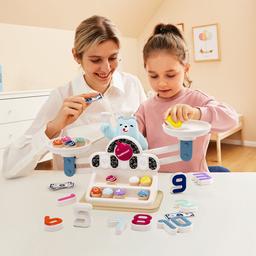 Topbright 小熊天秤 幼兒數學重量概念玩具
