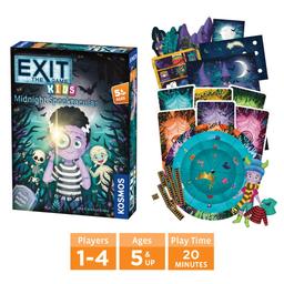 Thames &amp; Kosmos EXIT 兒童遊戲三件組合 - EXIT: Kids - 謎語叢林 | EXIT: Kids - 怪獸鎮謎語 | EXIT: Kids - 午夜鬼怪派對
