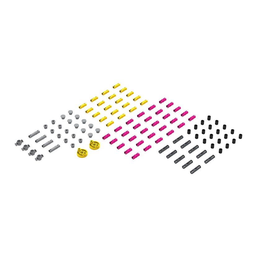 Thames &amp; Kosmos Robotics Workshop with Micro:Bit 連接器零件包（91個各式連接器）