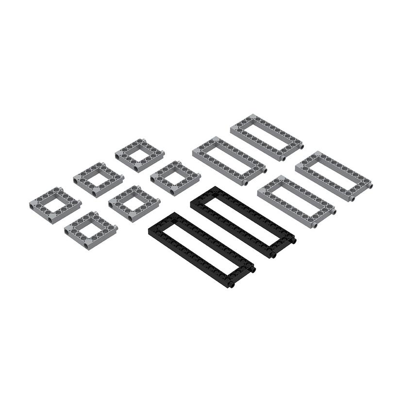 Thames &amp; Kosmos Robotics Workshop with Micro:Bit 框架零件包（12個各式框架）