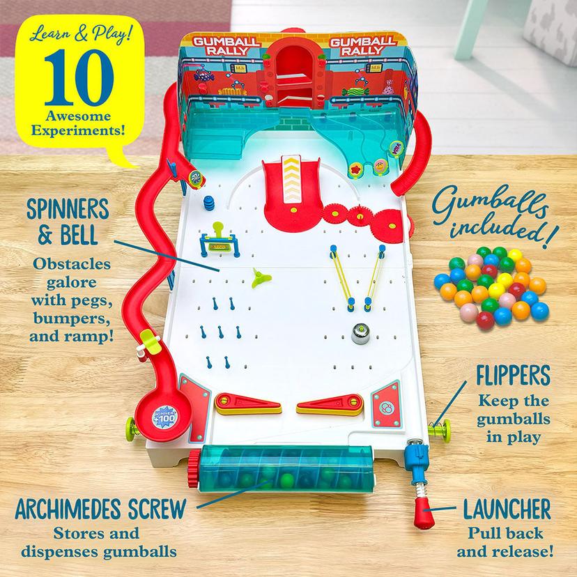 Thames &amp; Kosmos Pinball Machine Maker: Gumball Rally 彈珠台製造機：泡泡糖大賽