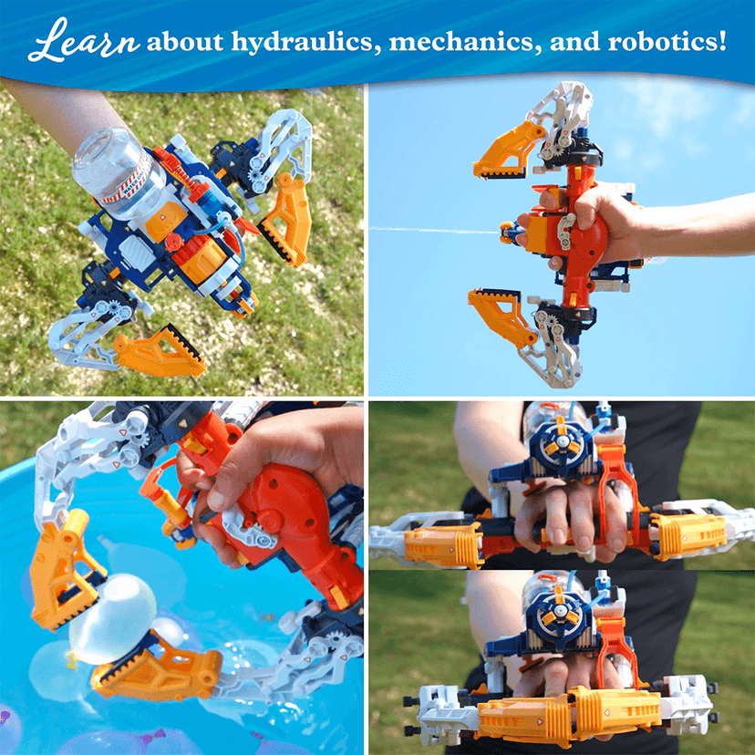 Thames &amp; Kosmos Mega Cyborg Hydro Blaster 巨型機甲水槍