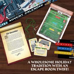 Thames &amp; Kosmos EXIT：解謎遊戲 - 聖誕倒數日曆 - 失蹤嘅荷里活明星