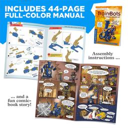 Thames &amp; Kosmos TrainBots：二合一 STEAM 創客套件