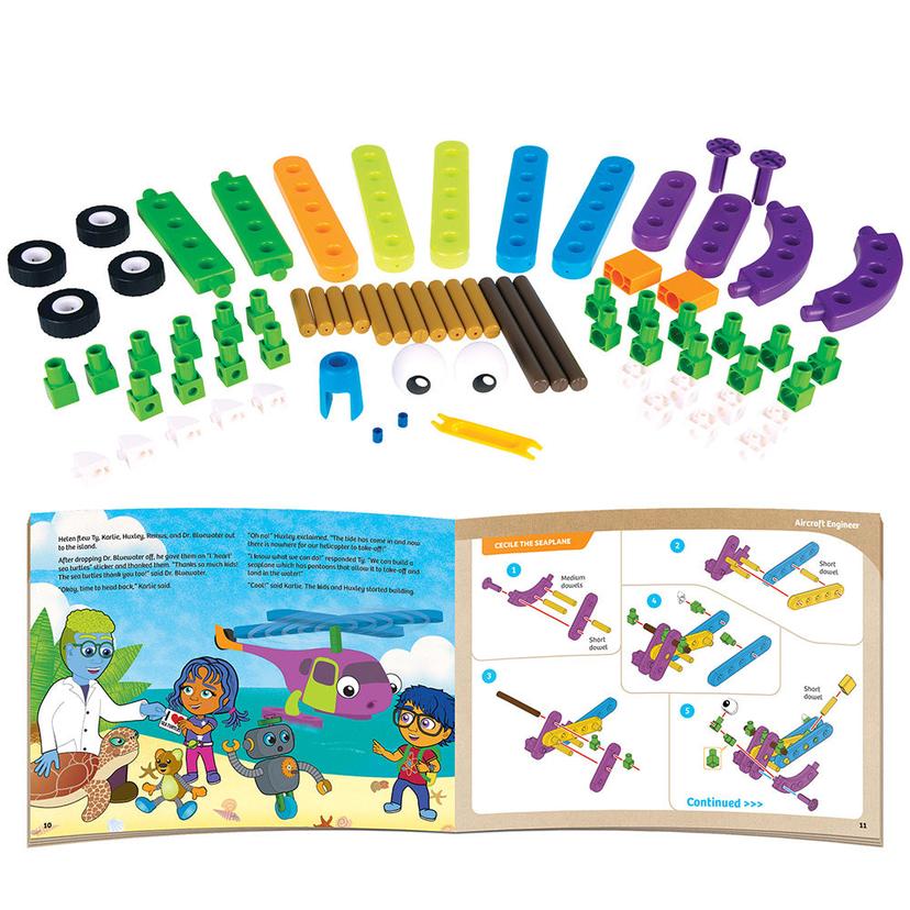Thames &amp; Kosmos Kids First 飛機工程師 - 盒裝版