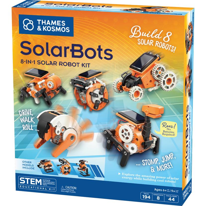 Thames &amp; Kosmos SolarBots：八合一太陽能機械人套件