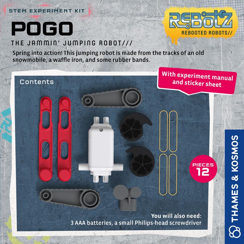 Thames &amp; Kosmos ReBotz: Pogo — 跳躍節拍機械人