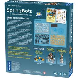 Thames &amp; Kosmos SpringBots：三合一彈簧動力機械