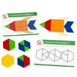 Thames &amp; Kosmos Kids First Math：圖案積木數學套件連活動卡