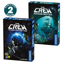 Thames &amp; Kosmos The Crew 雙件裝組合：The Crew 尋找第九行星 及 The Crew 深海任務