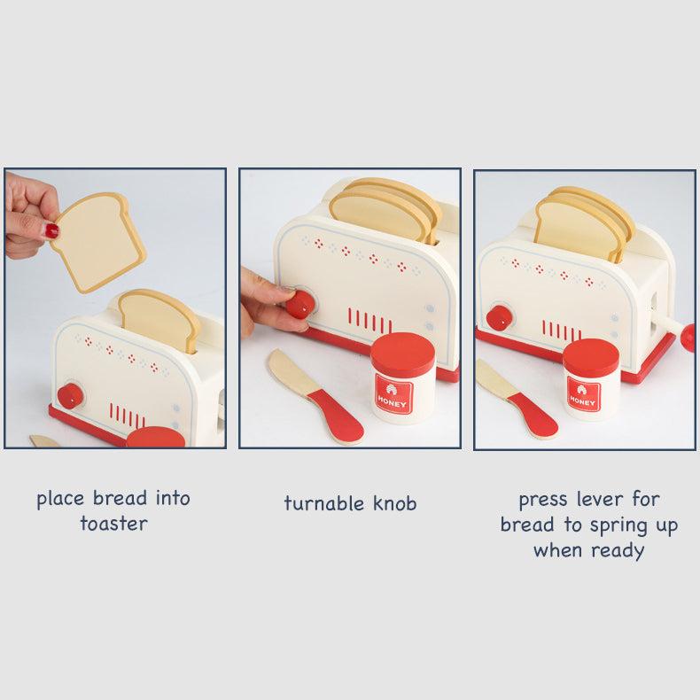 Wooden_Red_Kitchen_Set._Toaster,_Coffee_Maker_and_Mixer_red-kitchen-toy-set-toaster-features
