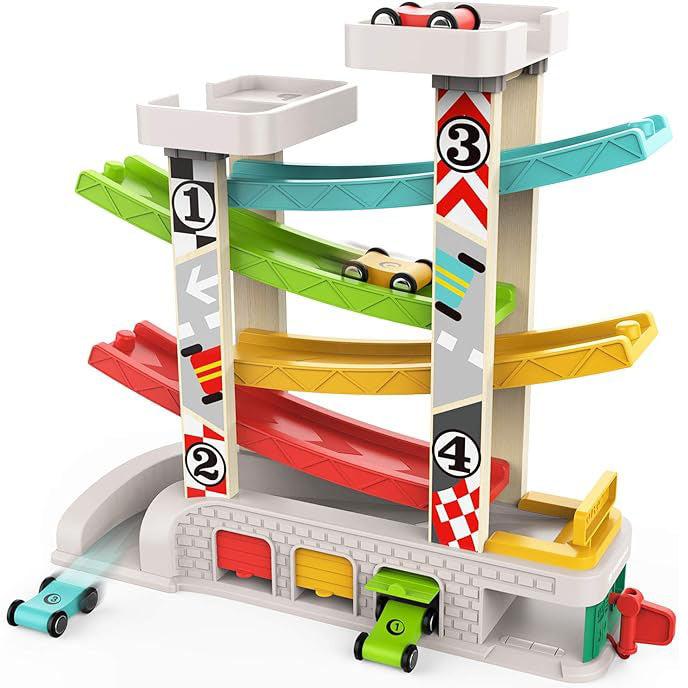 Topbright_Car_Ramp,_Race_Track,_Garage,_Wooden_Cars_Toy_car-glider-garage0-toy-1