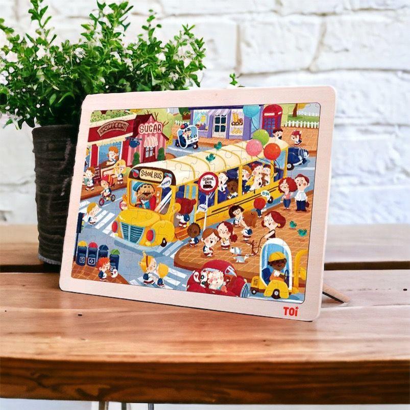 TOI_School_Bus_100pc_Wooden_Jigsaw_Puzzle_with_Display_Tray_TOISchoolBus100pcWoodenJigsawPuzzlewithDisplayTray-7_1