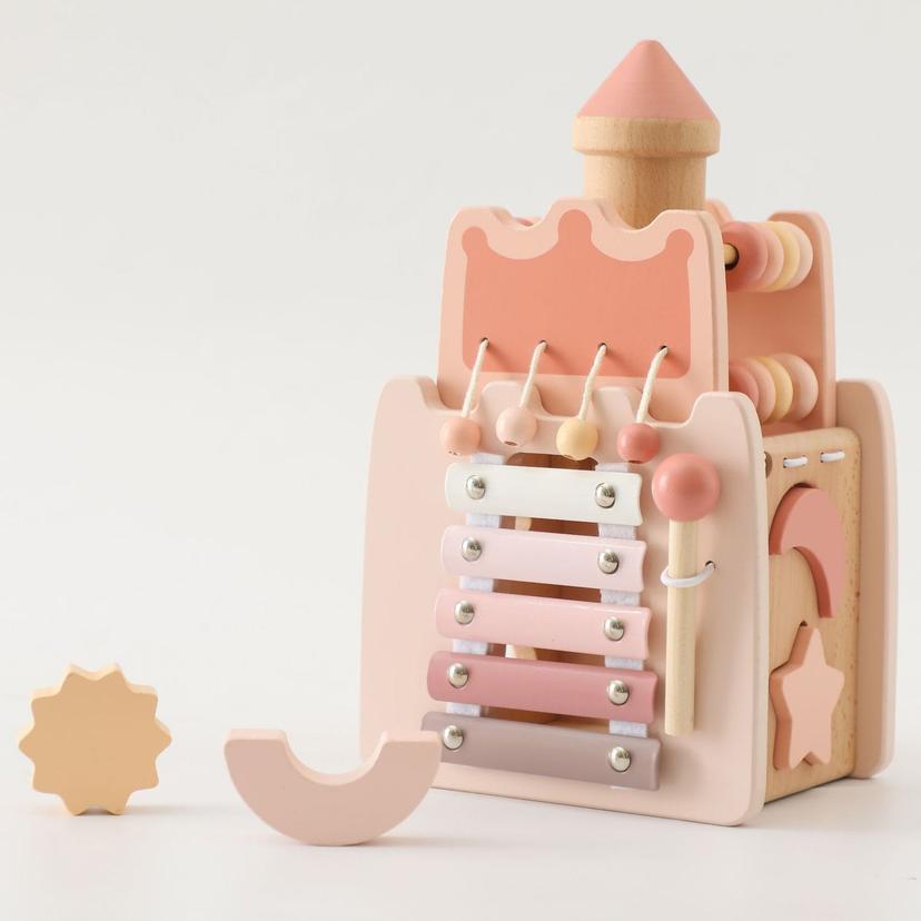 Montessori_Inspired_Wooden_Toy_Castle_Multi_functional_pink-castle-wooden-toy-7