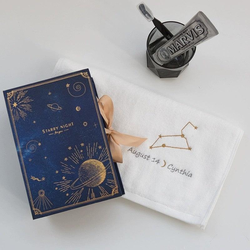 Customised_Constellation_Embroidery_Towel_Personalised_Birthday_Gift_approx_2week_delivery_customised-constellation-