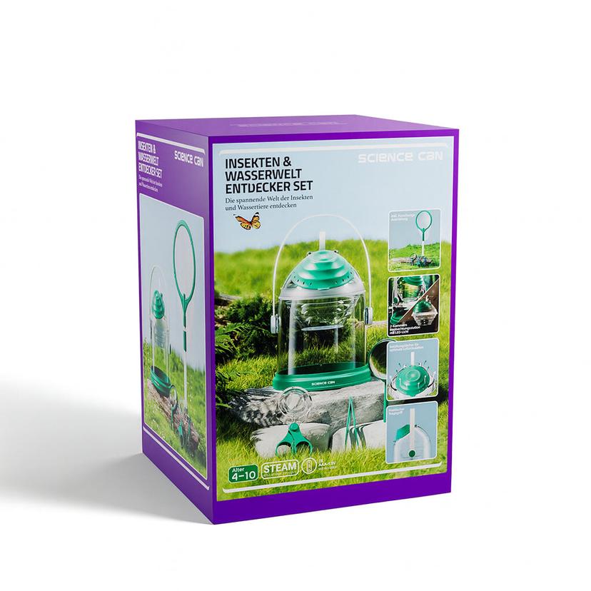Topbright 昆蟲水族探索套裝 兒童自然觀察玩具