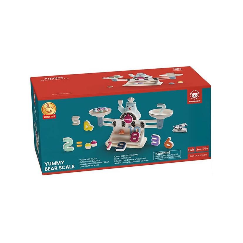 Topbright 小熊天秤 幼兒數學重量概念玩具