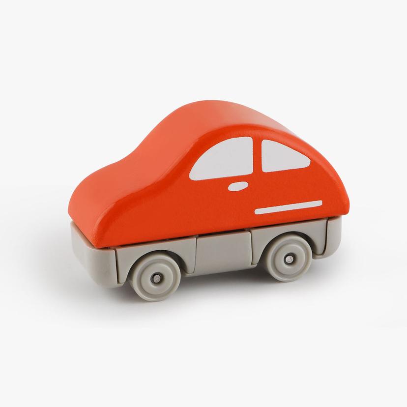 Topbright 杜拜豪華車庫套裝 木製軌道停車場玩具