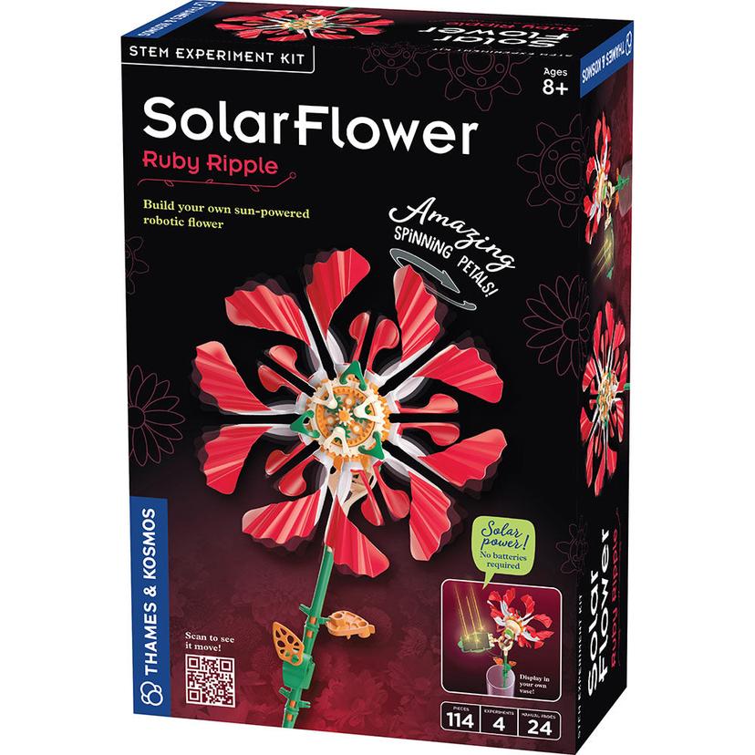 Thames & Kosmos SolarFlower - Ruby Ripple 太陽能花
