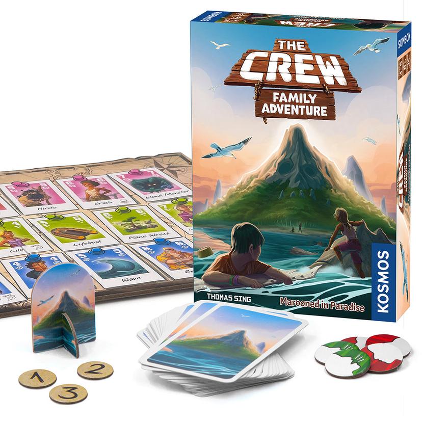 Thames & Kosmos The Crew: Family Adventure 太空船員:家庭冒險 - 困在天堂島