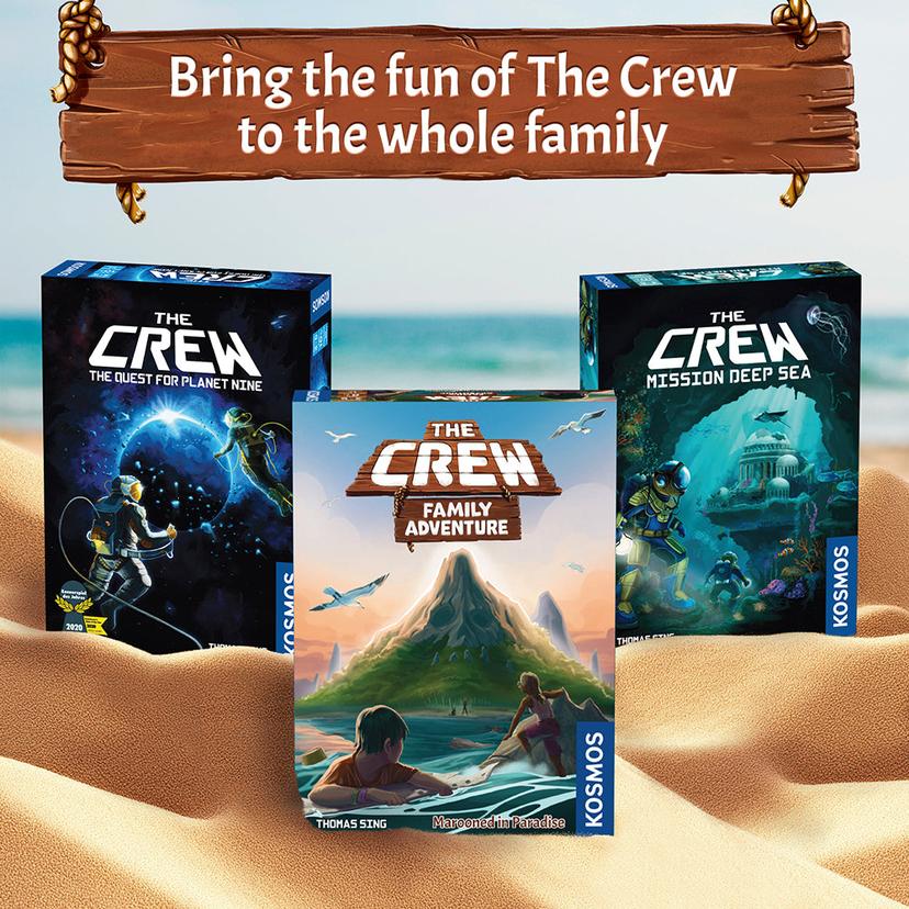 Thames & Kosmos The Crew: Family Adventure 太空船員:家庭冒險 - 困在天堂島