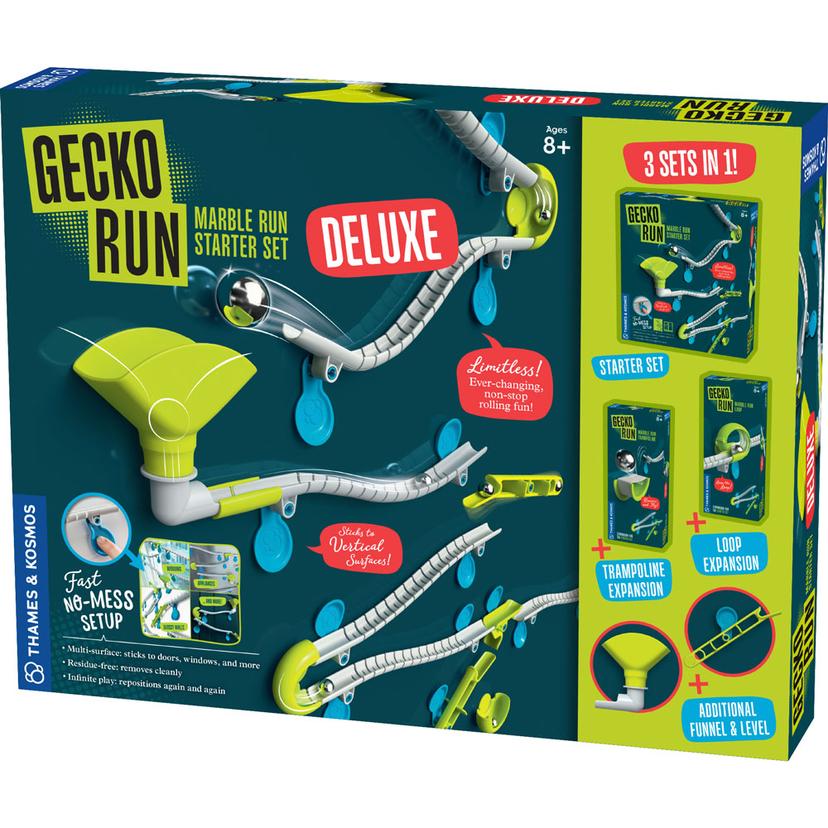 Thames & Kosmos Gecko Run 壁虎滾珠軌道豪華入門套裝