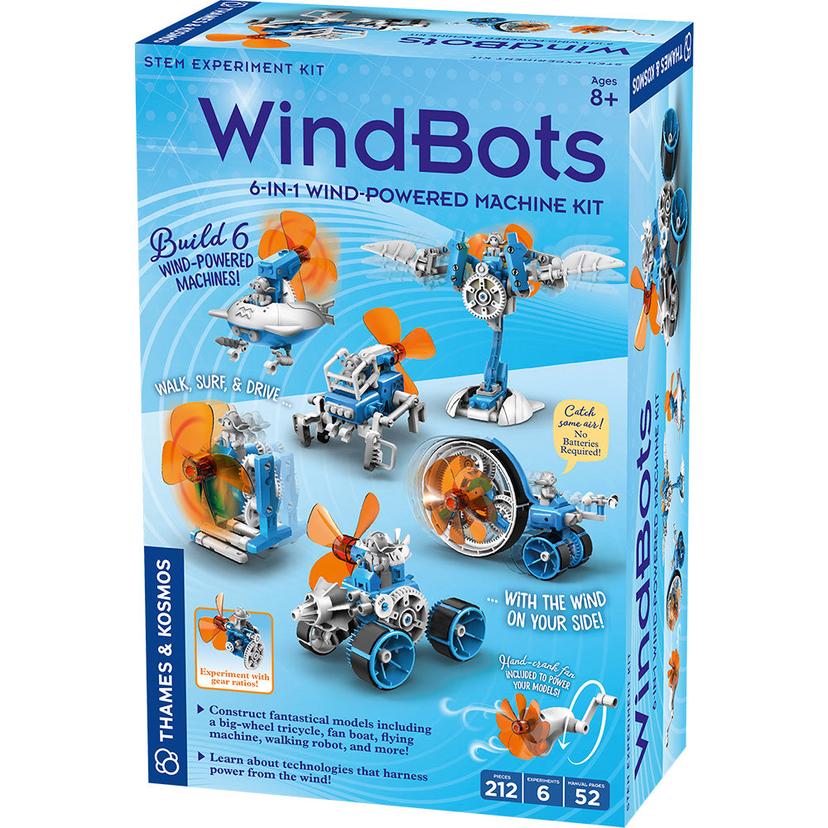Thames & Kosmos WindBots:六合一風力機械套件