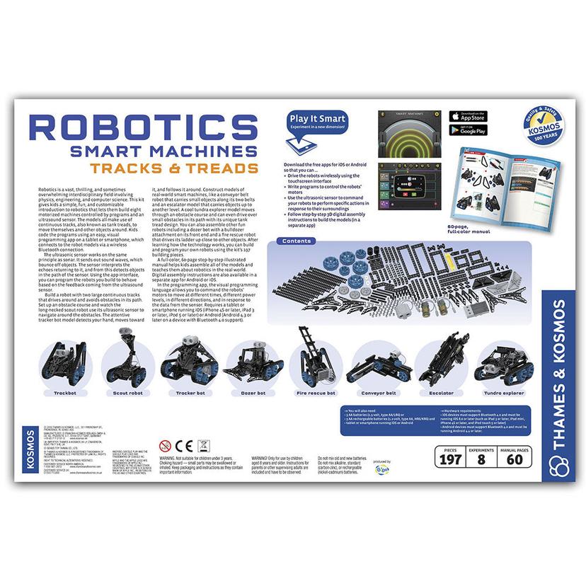 Thames & Kosmos Robotics: Smart Machines — 履帶與軌道
