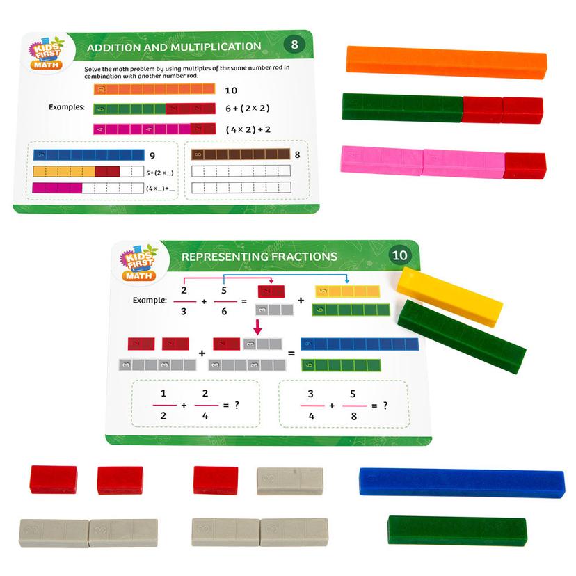 Thames & Kosmos Kids First Math:數棒數學套件連活動卡