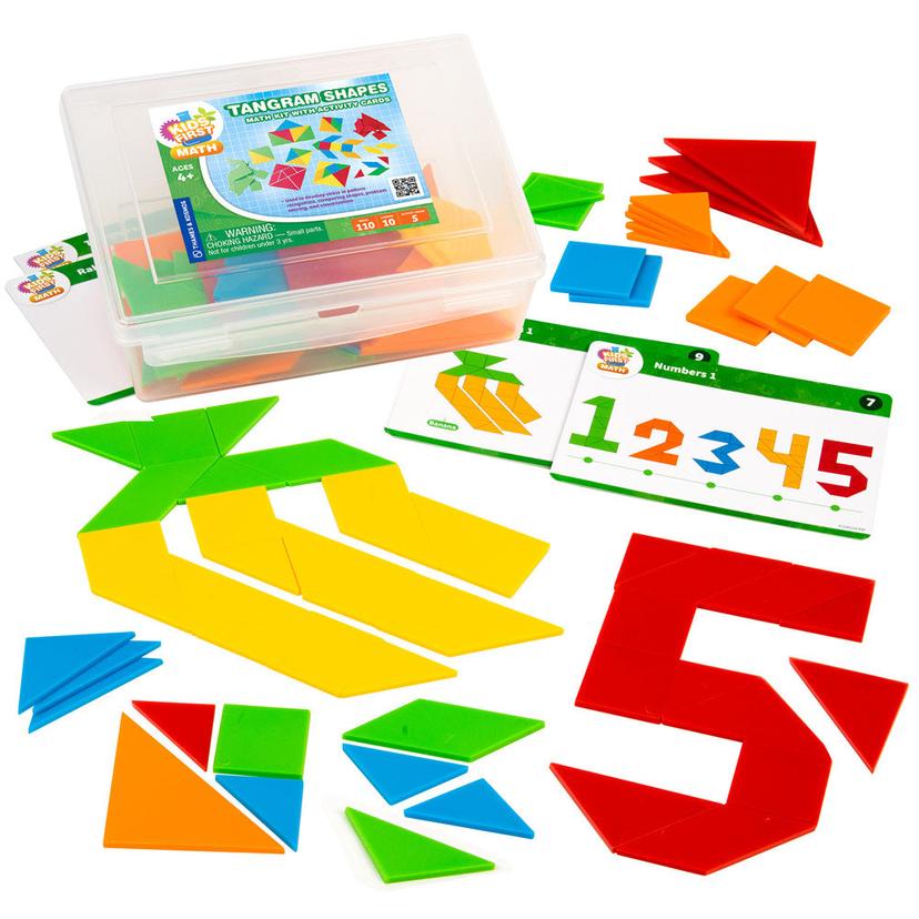 Thames & Kosmos Kids First Math:七巧板數學套件連活動卡