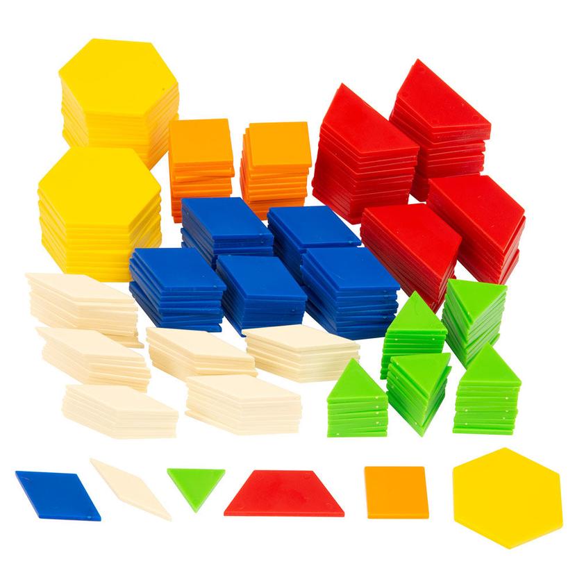 Thames & Kosmos Kids First Math:圖案積木數學套件連活動卡